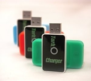 Speedy Charger printed with logo